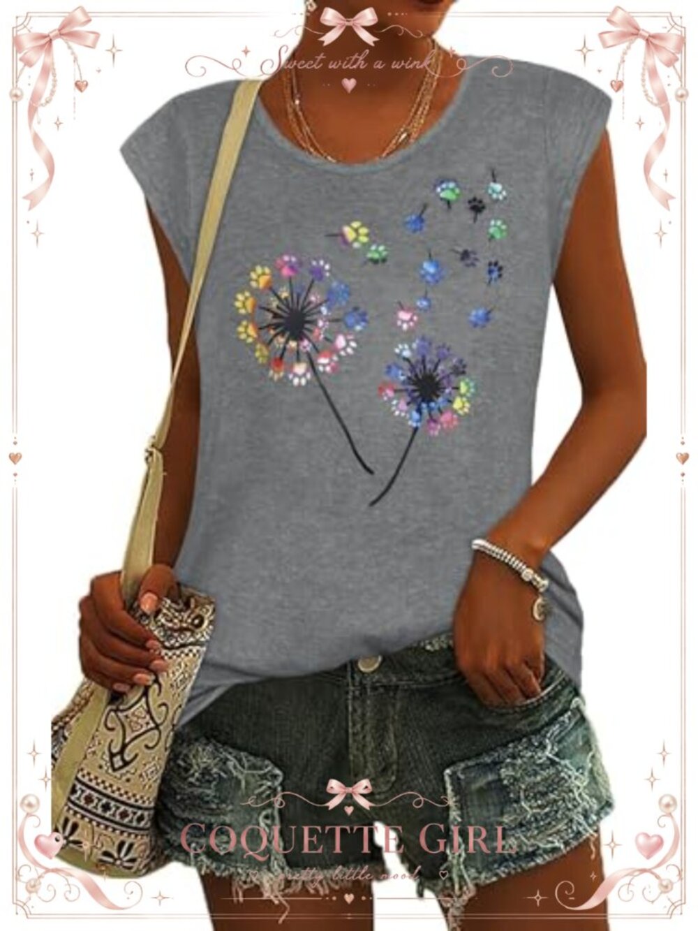 Womens V-Neck Cap Sleeve Tank Top Casual Loose Fit Summer Tunic Blouse